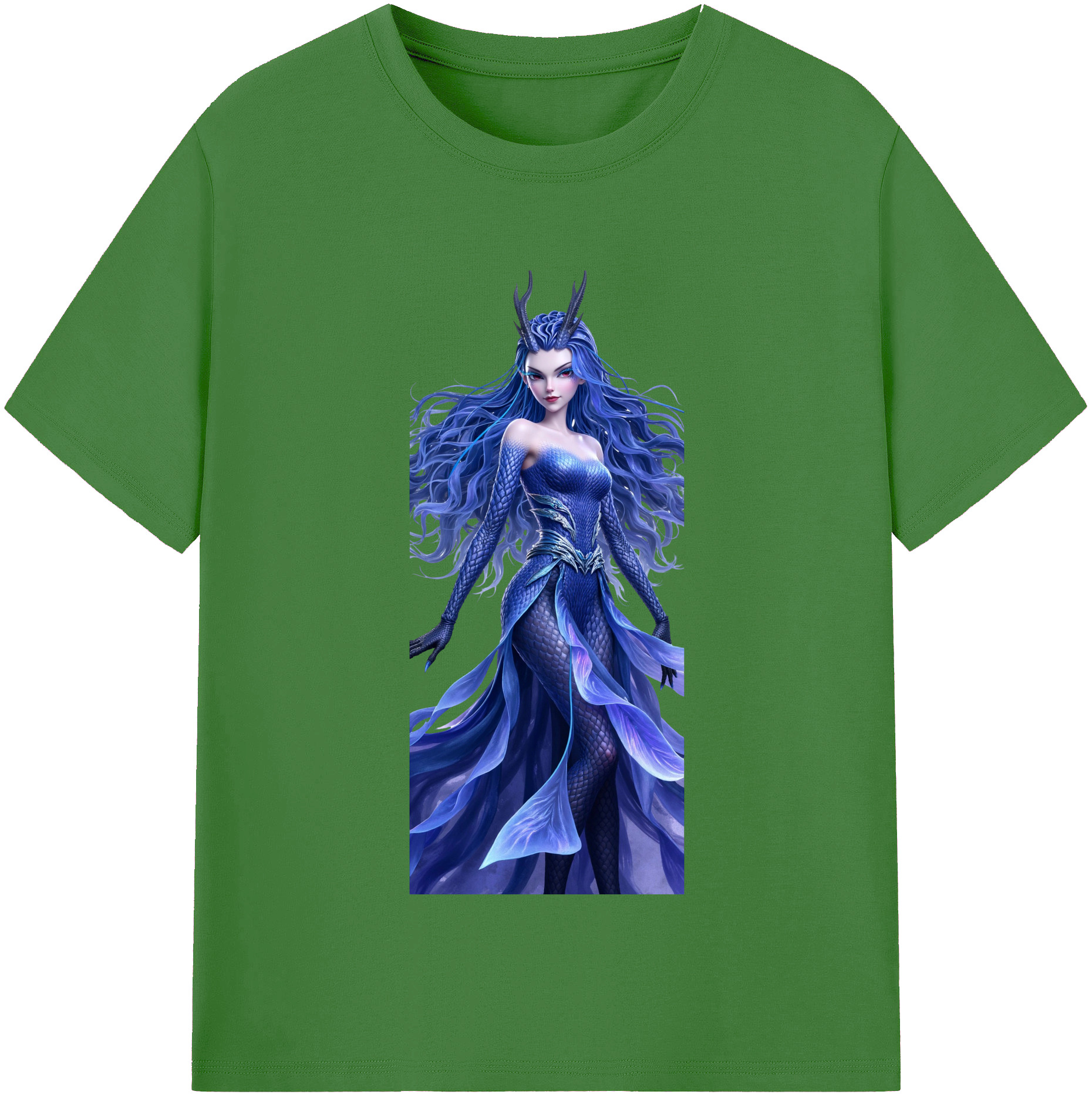 （画像用） Ne Zha 2 ナタ 魔童の大暴れ レディースカジュアルプリントTシャツ（綿100％）